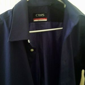 Indigo dress shirt